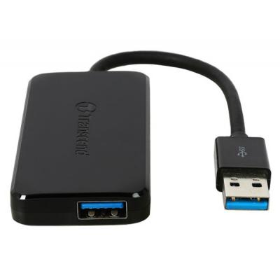 Концентратор USB 3.0 Transcend TS-HUB2K  4 порти - зображення 2