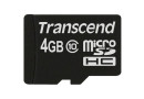 MicroSD 4 Gb Transcend class 10 - зображення 2