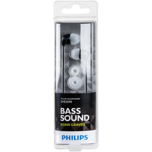 Навушники Philips SHE3590BK - зображення 2