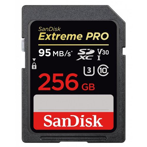 Secure Digital card 256 Gb SanDisk Extreme Pro SDXC UHS-I U3 - зображення 1