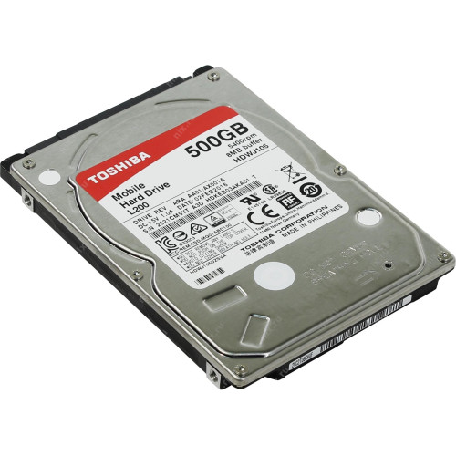 Жорсткий диск HDD TOSHIBA 2.5 500GB L200 - зображення 3