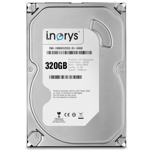 Жорсткий диск HDD 320Gb i.norys INO-IHDD0320S2-D1-7208 - зображення 1