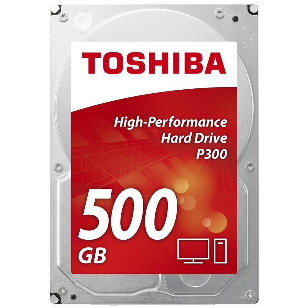 Жорсткий диск HDD 500Gb Toshiba P300 HDWD105UZSVA - зображення 1