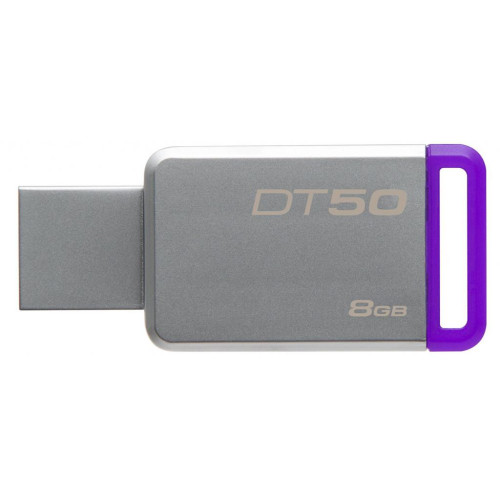 Флеш пам'ять USB 8 Gb Kingston DataTraveler 50 USB3.1 - зображення 1