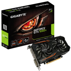 Відеокарта GeForce GTX1050 Ti 4 Gb DDR5, Gigabyte (GV-N105TOC-4GD) - зображення 1
