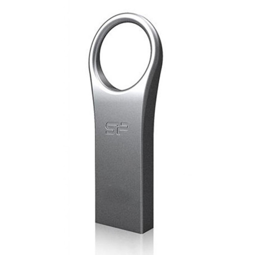 Флеш пам'ять USB 32 Gb Silicon Power Firma F80 Metal Silver  USB2.0 - зображення 3