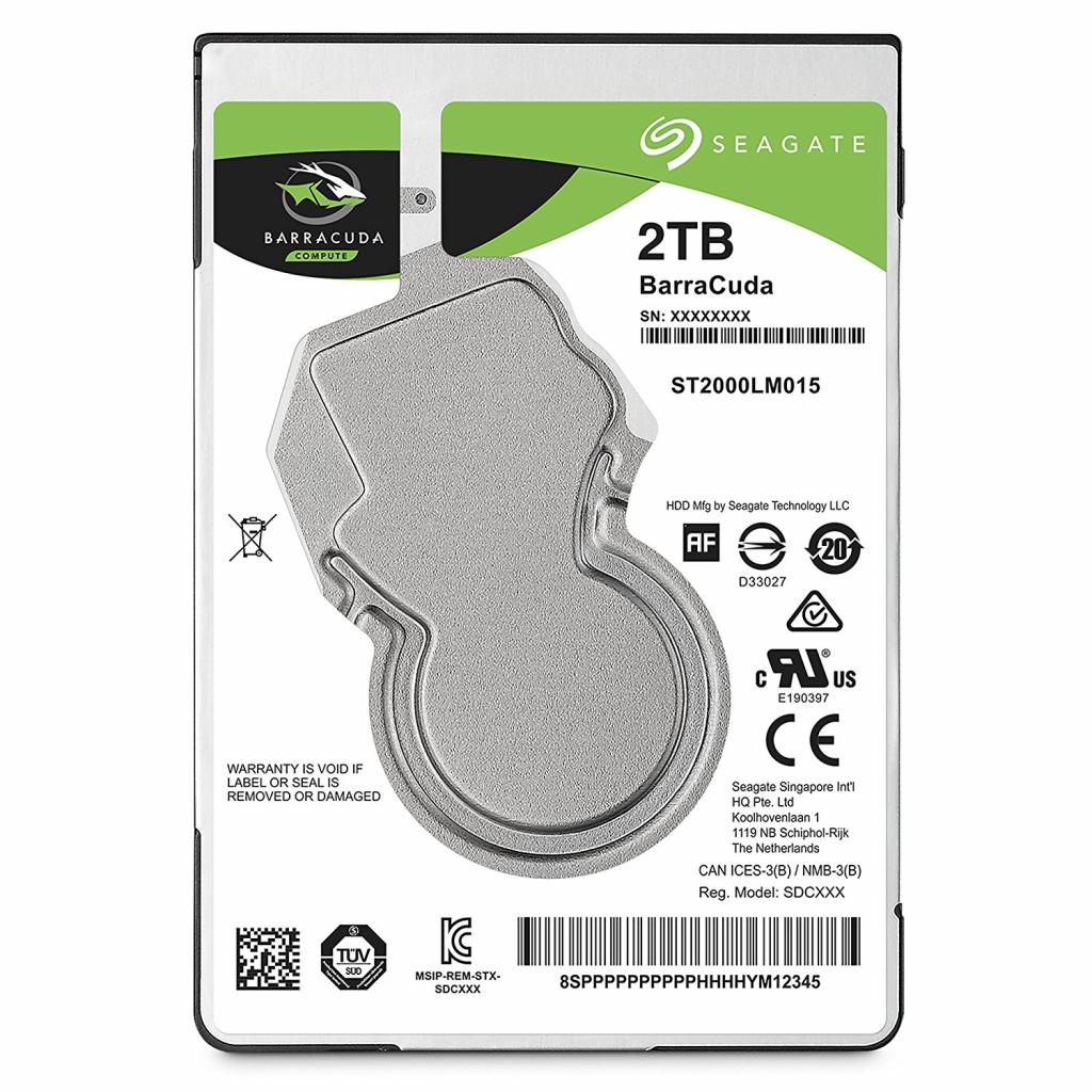 Жорсткий диск HDD Seagate 2.5 2TB ST2000LM015 - зображення 1