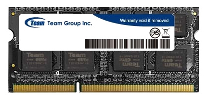 Пам'ять DDR3-1333 4 Gb Team Elite 1333MHz SoDIMM - зображення 1