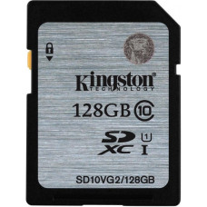 Secure Digital card 128 Gb Kingston SDXC UHS-I class10 - зображення 1