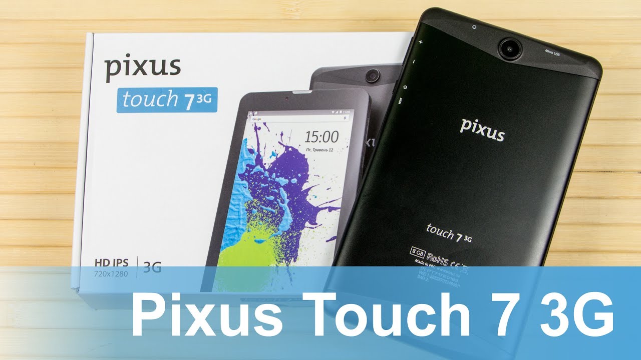 Планшет Pixus Touch 7 3G (HD) - зображення 2