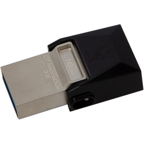 Флеш пам'ять USB 16Gb Kingston DT MicroDuo (DTDUO3\/16GB) - зображення 2