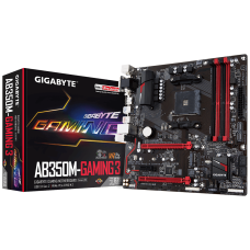 Мат. плата AM4 Gigabyte GA-AB350M-Gaming 3