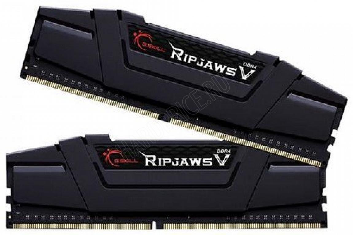 Пам'ять DDR4 RAM_16Gb (2x8Gb) 3200Mhz G.Skill Ripjaws V (F4-3200C16D-16GVKB) - зображення 2