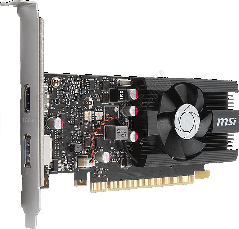 Відеокарта GeForce GT 1030 2 Gb DDR5, MSI (GT 1030 2G LP OC) - зображення 3