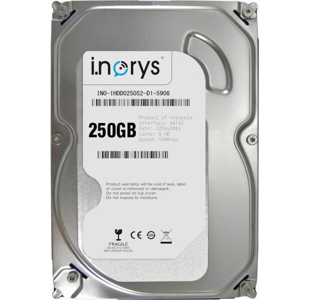 Жорсткий диск HDD 250Gb i.norys INO-IHDD0250S2-D1-5908 - зображення 1