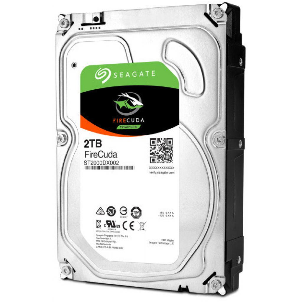 Жорсткий диск HDD 2000Gb Seagate FireCuda ST2000DX002 - зображення 3