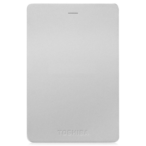 Зовнішній жорсткий диск HDD 1000Gb Toshiba Canvio Alu Silver (HDTH310ES3AB) - зображення 2