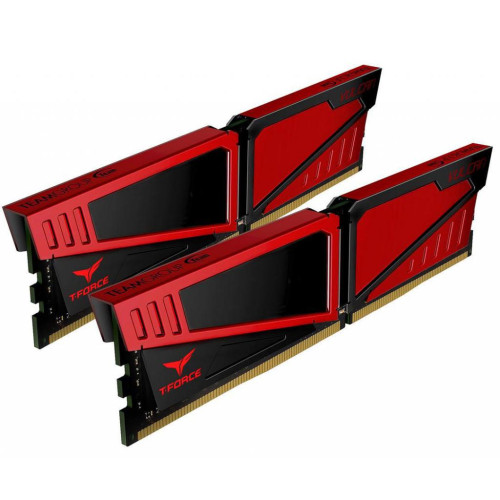 Пам'ять DDR4 RAM_16Gb (2x8Gb) 2400Mhz Team Vulcan Red (TLRED416G2400HC14DC01) - зображення 3