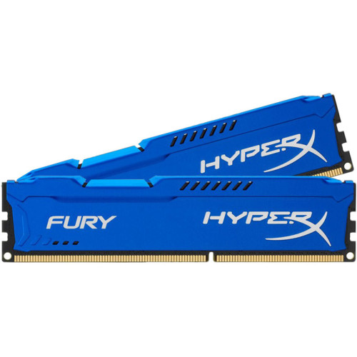Пам'ять DDR3 RAM_16GB (2x8Gb) 1600MHz Kingston XyperX Fury Blue - зображення 3