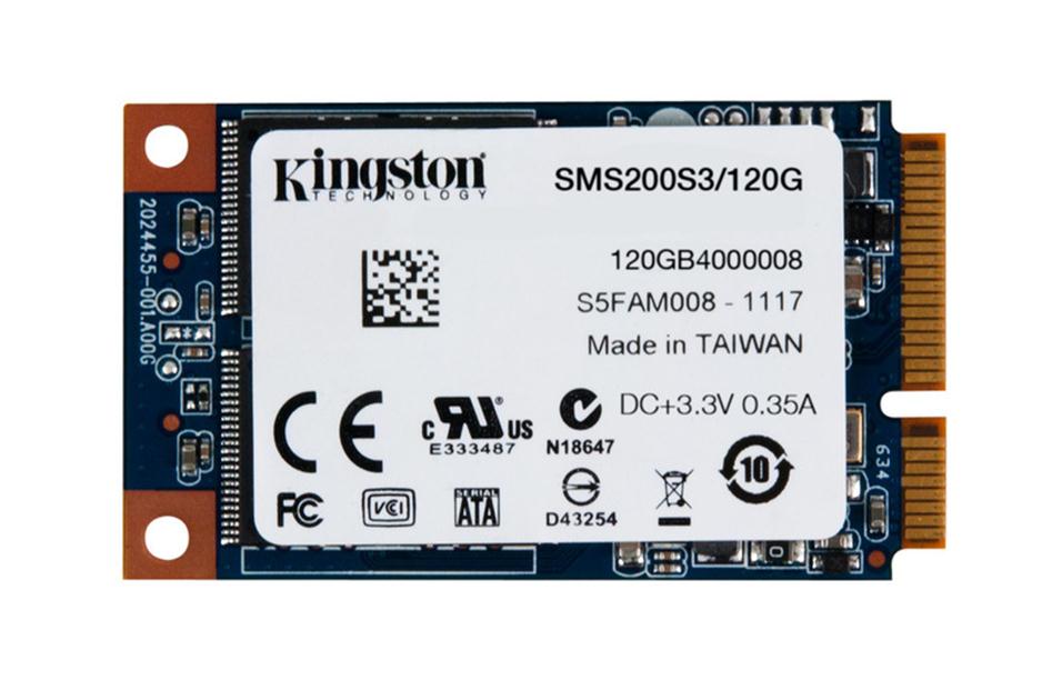 Накопичувач SSD mSATA 120GB Kingston mS200 (SMS200S3\/120G) - зображення 1
