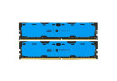 Пам'ять DDR4 RAM_16Gb (2x8Gb) 2400Mhz Goodram Iridium Blue (IR-B2400D464L15S\/16GDC) - зображення 1