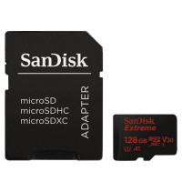 MicroSDXC 128 Gb SANDISK Extreme A1 class 10