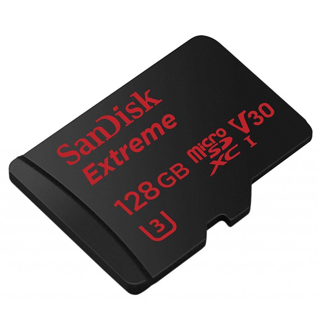 MicroSDXC 128 Gb SANDISK Extreme A1 class 10 - зображення 3