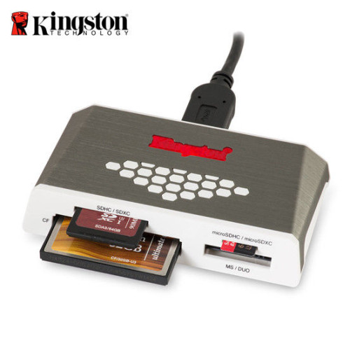 Картрідер зовнішній Kingston USB 3.0 High-Speed Media Reader - зображення 1