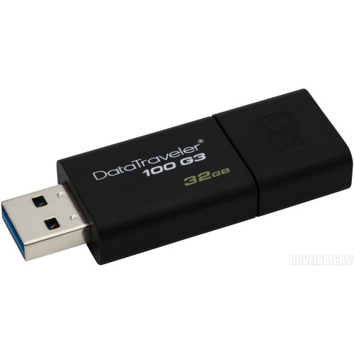 Флеш пам'ять USB 32 Gb Kingston DT 100 G3 USB3.0 - зображення 1