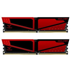 Пам'ять DDR4 RAM_16Gb (2x8Gb) 3200Mhz Team T-Force Vulcan Red (TLRED416G3200HC16CDC01) - зображення 1