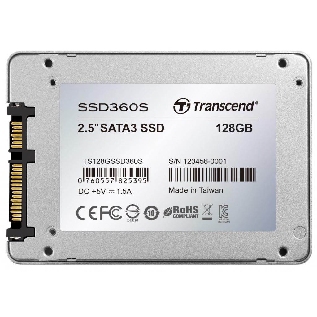 Накопичувач SSD 128GB Transcend SSD360S (TS128GSSD360S) - зображення 3