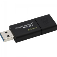 Флеш пам'ять USB 128Gb Kingston DT 100 G3 USB3.0