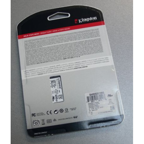 Накопичувач SSD 120GB Kingston A400 (SA400S37\/120G) - зображення 2