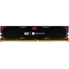 Пам'ять DDR4 RAM 8Gb (1x8Gb) 2400Mhz Goodram Iridium Black (IR-2400D464L17S/8G)