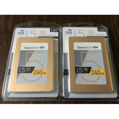 Накопичувач SSD 240GB Team L5 Lite 3D (T253TD240G3C101) - зображення 3