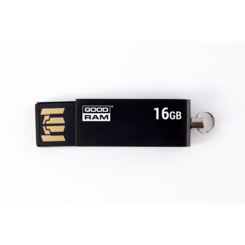Флеш пам'ять USB 16Gb Goodram Cube black - зображення 1