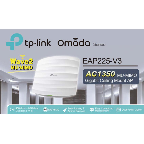 Точка доступу TP-LINK EAP225 V3 - зображення 1
