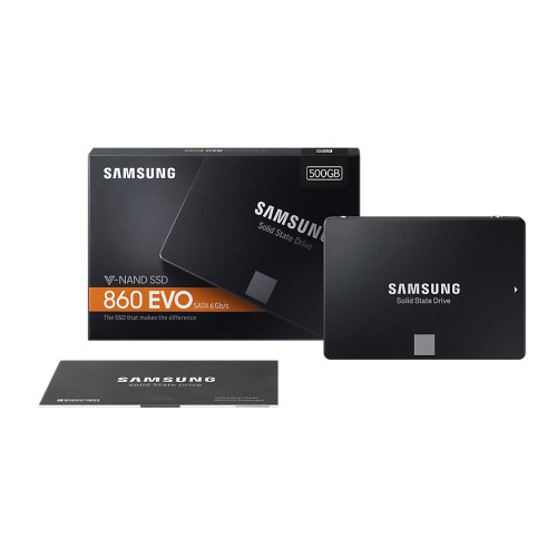 Накопичувач SSD 500GB Samsung 860 EVO (MZ-76E500B) - зображення 1