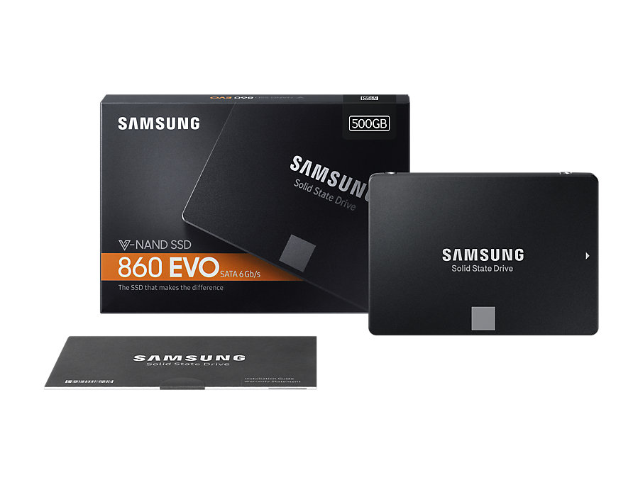 Накопичувач SSD 500GB Samsung 860 EVO (MZ-76E500B) - зображення 1