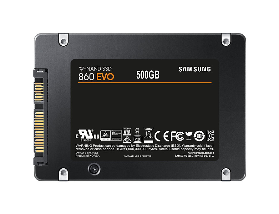 Накопичувач SSD 500GB Samsung 860 EVO (MZ-76E500B) - зображення 2