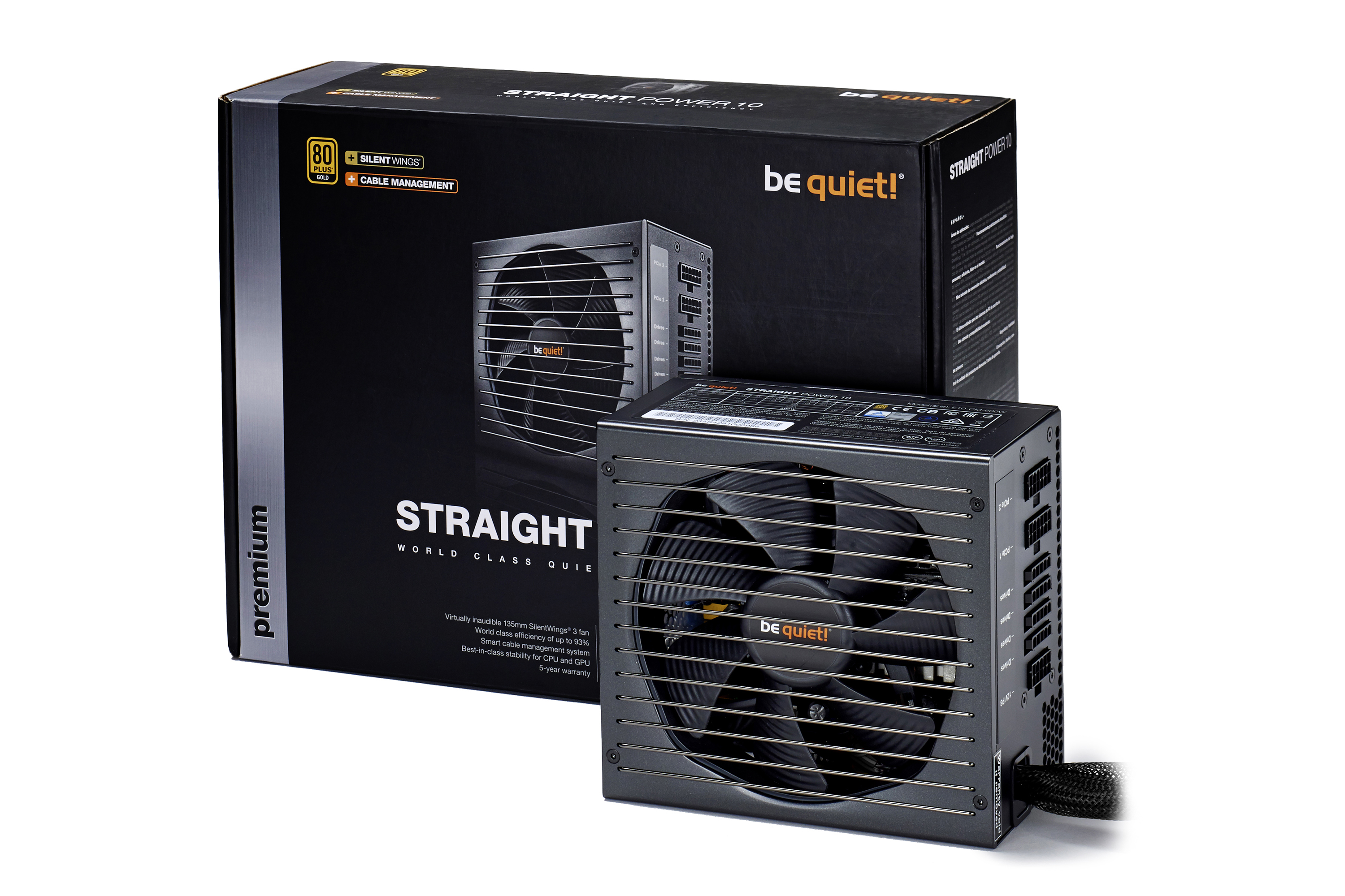 БЖ 500Вт Be Quiet  STRAIGHT POWER 10 500W CM (BN234) - зображення 1