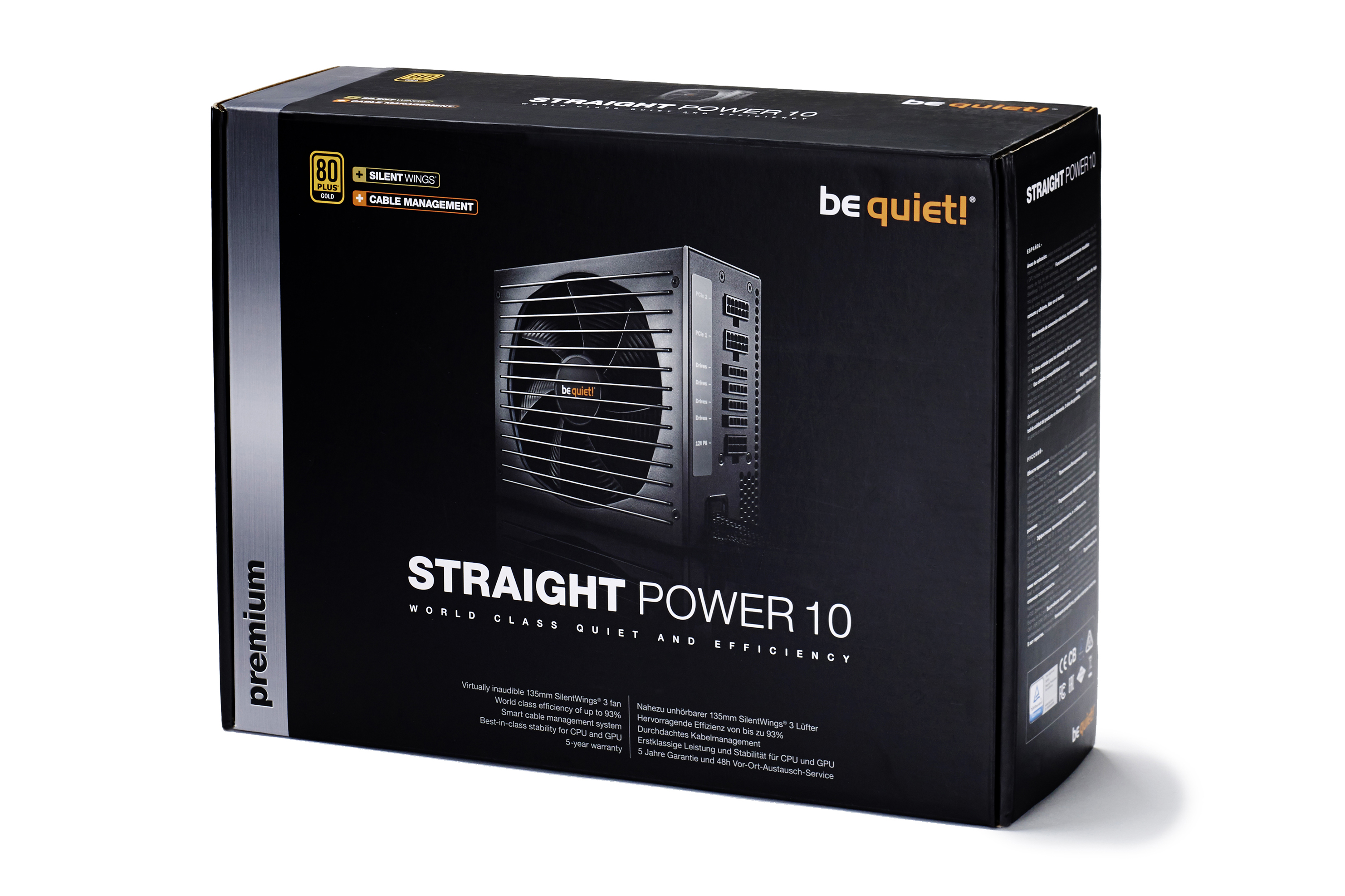 БЖ 500Вт Be Quiet  STRAIGHT POWER 10 500W CM (BN234) - зображення 2