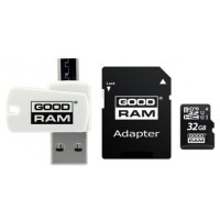 MicroSDHC 32 Gb Goodram class 10  UHS-I + OTG Card Reader