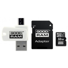 MicroSDHC 32 Gb Goodram class 10  UHS-I + OTG Card Reader