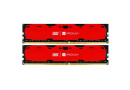 Пам'ять DDR4 RAM_16Gb (2x8Gb) 2400Mhz Goodram Iridium Red (IR-R2400D464L15S\/16GDC) - зображення 1