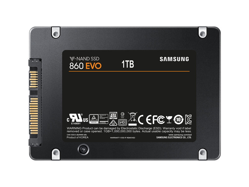 Накопичувач SSD 1TB Samsung 860 EVO (MZ-76E1T0BW) - зображення 1