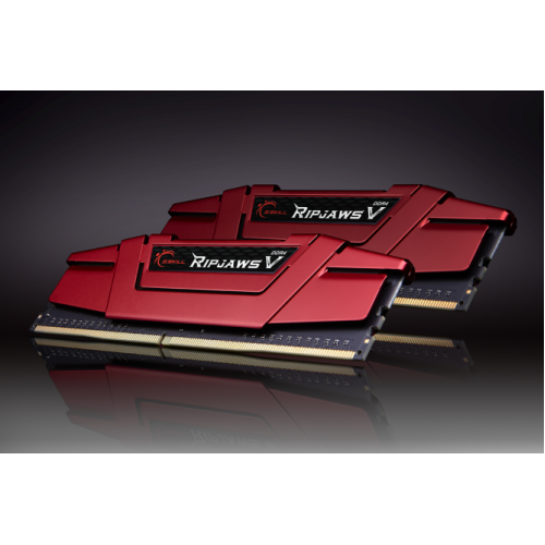 Пам'ять DDR4 RAM_32Gb (2x16Gb) 3000Mhz G.Skill Ripjaws V (F4-3000C16D-32GVRB) - зображення 1