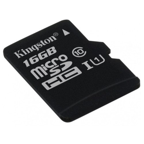MicroSDHC 16 Gb Kingston Canvas Select class 10 UHS-I - зображення 2