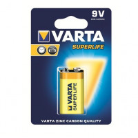 Батарейка Крона Varta SUPERLIFE ZINK-CARBON 6F22