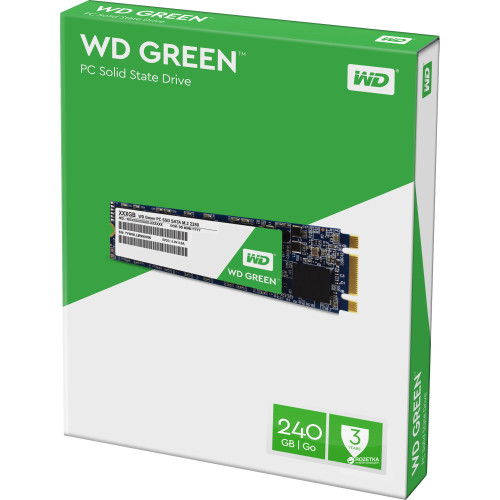 Накопичувач SSD M.2 240GB WesternDigital (WDS240G2G0B) - зображення 1